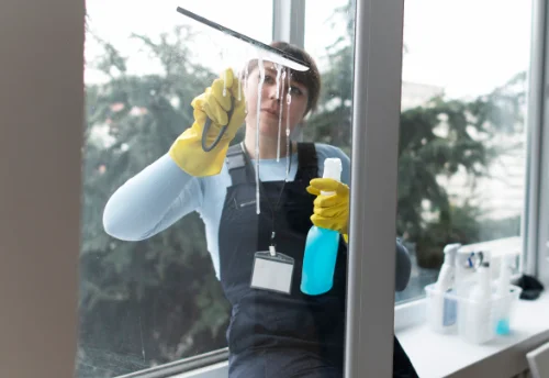 Nettoyage de vitres intérieures et extérieures à Brageac